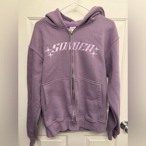 Purple Hoodie